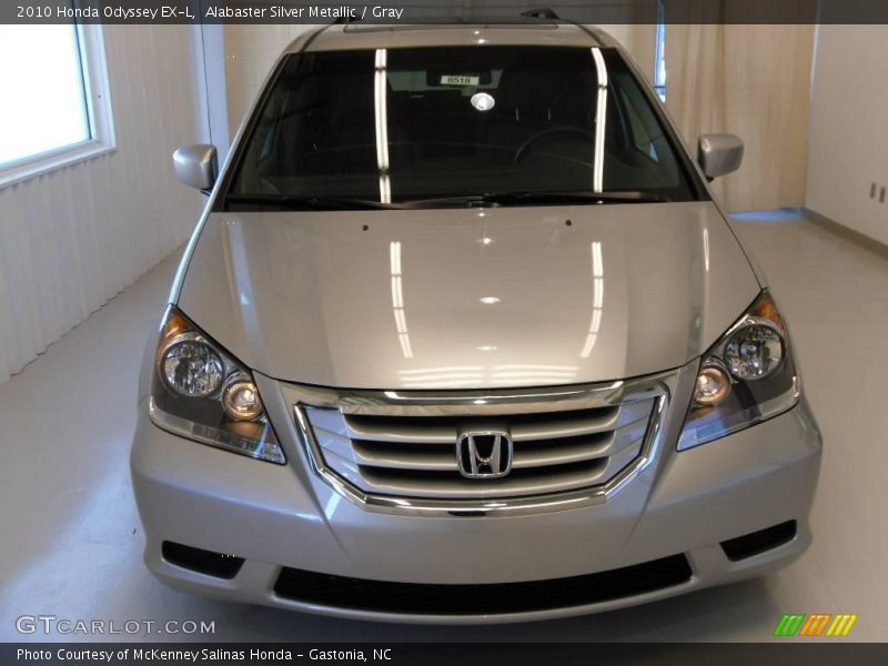 Alabaster Silver Metallic / Gray 2010 Honda Odyssey EX-L