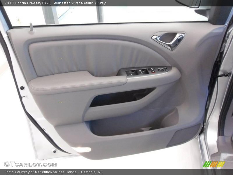 Alabaster Silver Metallic / Gray 2010 Honda Odyssey EX-L