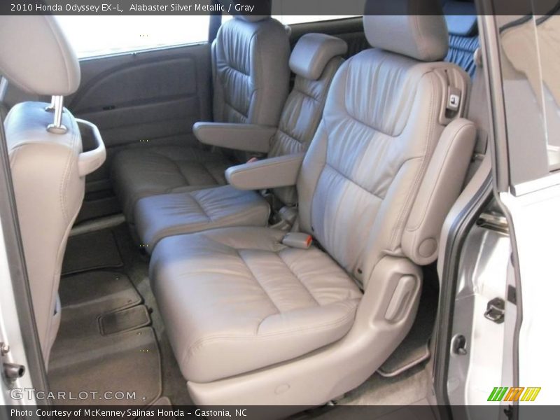 Alabaster Silver Metallic / Gray 2010 Honda Odyssey EX-L