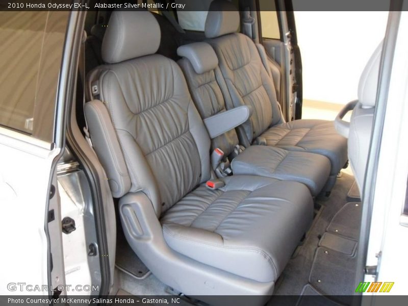Alabaster Silver Metallic / Gray 2010 Honda Odyssey EX-L