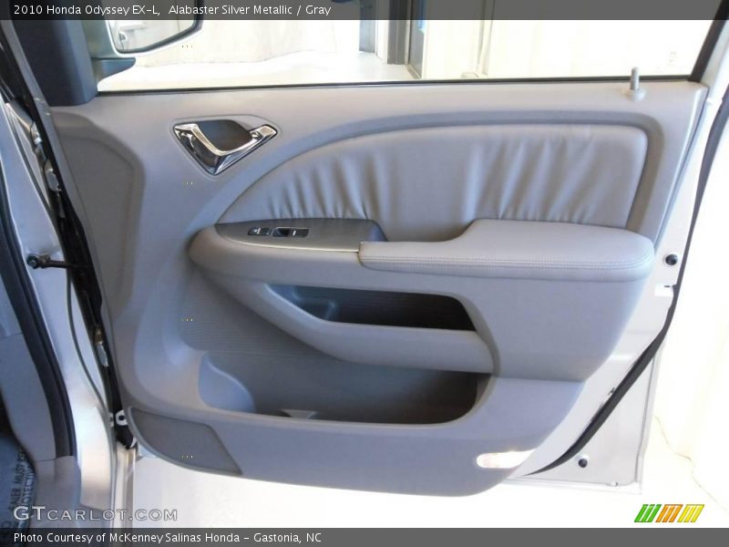 Alabaster Silver Metallic / Gray 2010 Honda Odyssey EX-L