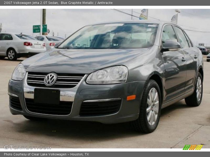 Blue Graphite Metallic / Anthracite 2007 Volkswagen Jetta 2.0T Sedan