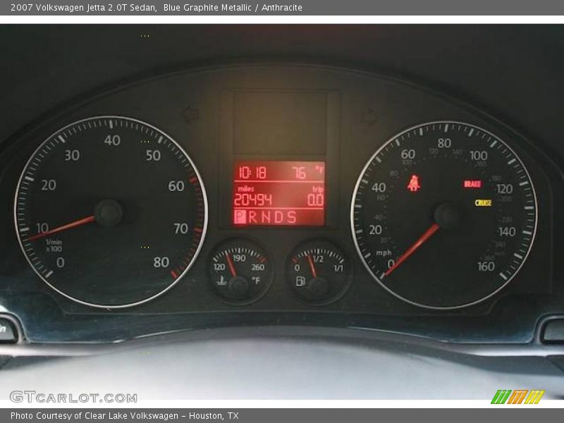 Blue Graphite Metallic / Anthracite 2007 Volkswagen Jetta 2.0T Sedan