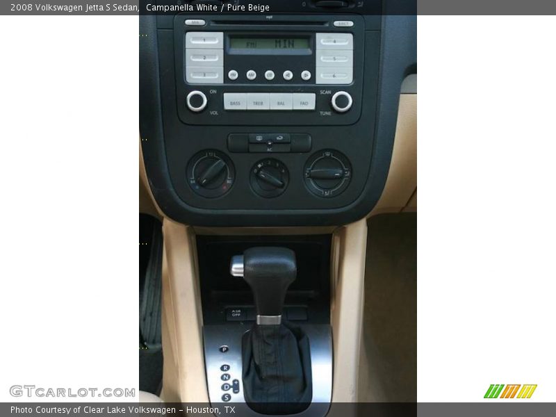 Campanella White / Pure Beige 2008 Volkswagen Jetta S Sedan