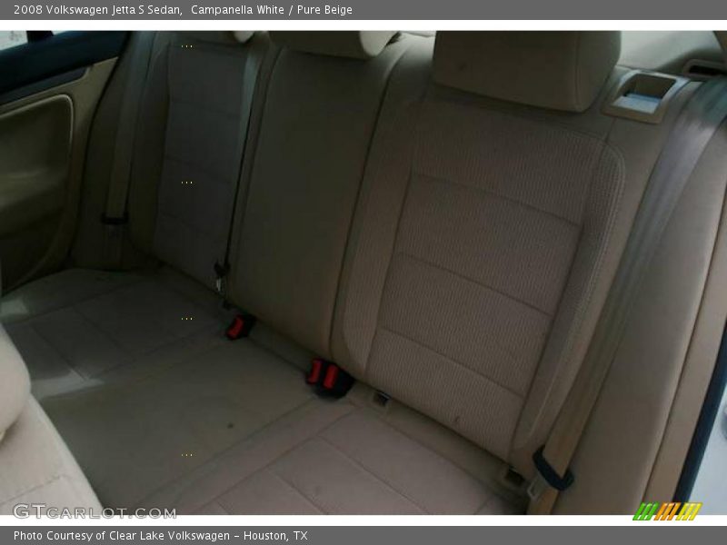 Campanella White / Pure Beige 2008 Volkswagen Jetta S Sedan