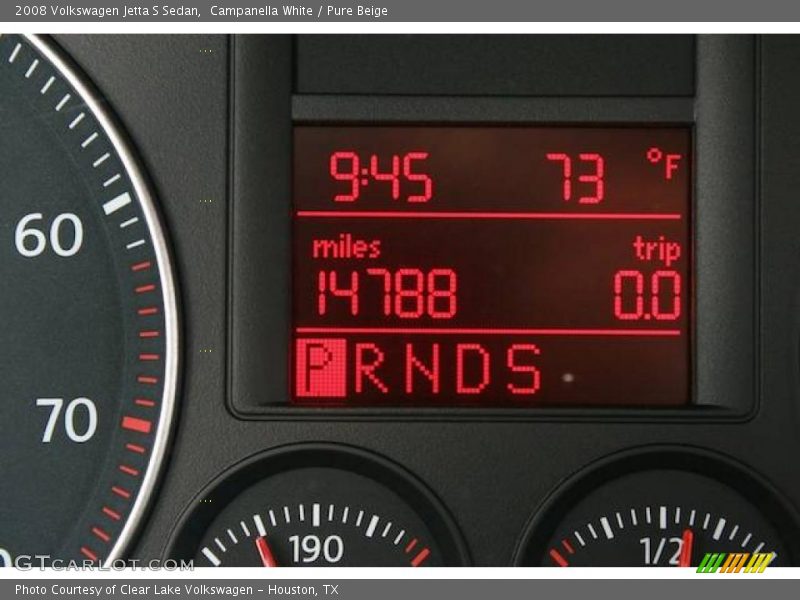 Campanella White / Pure Beige 2008 Volkswagen Jetta S Sedan