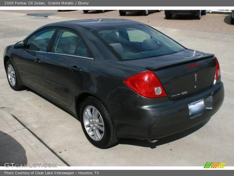 Granite Metallic / Ebony 2006 Pontiac G6 Sedan