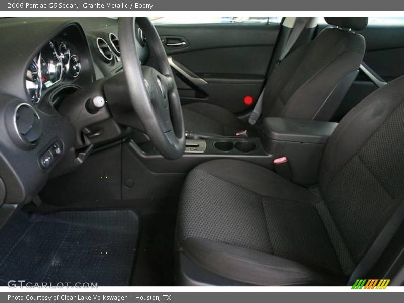 Granite Metallic / Ebony 2006 Pontiac G6 Sedan
