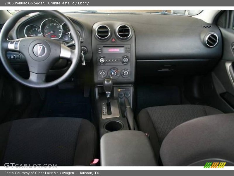 Granite Metallic / Ebony 2006 Pontiac G6 Sedan