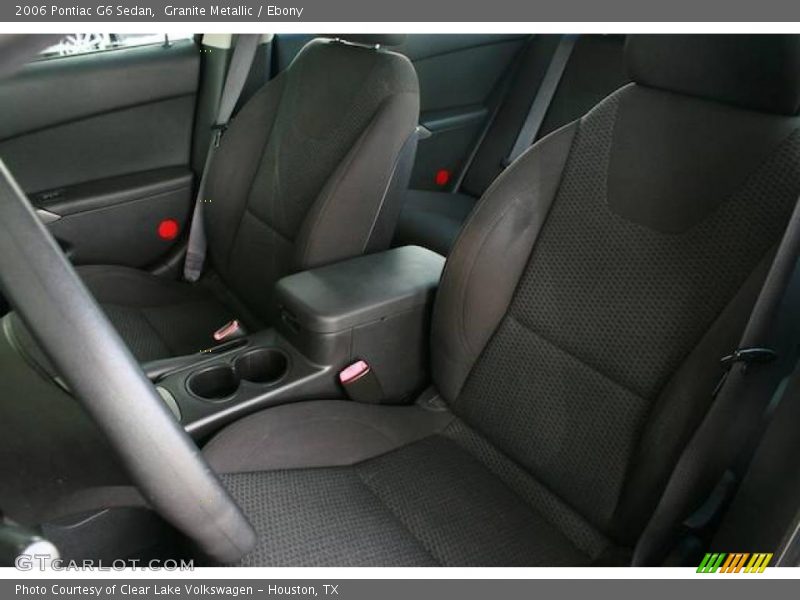 Granite Metallic / Ebony 2006 Pontiac G6 Sedan