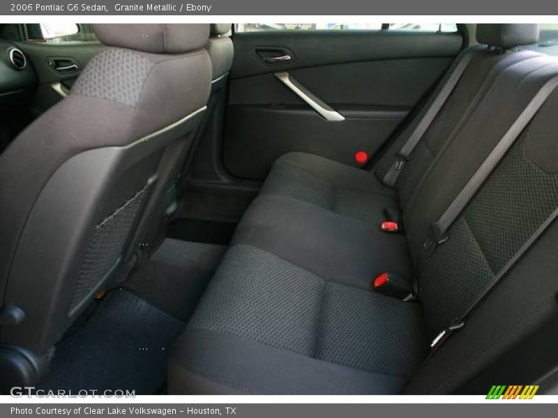Granite Metallic / Ebony 2006 Pontiac G6 Sedan