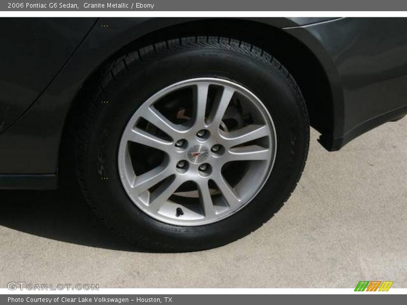 Granite Metallic / Ebony 2006 Pontiac G6 Sedan