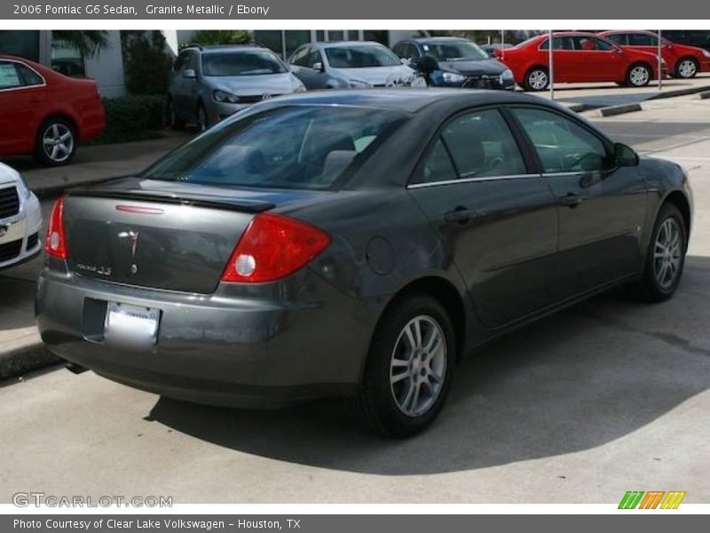 Granite Metallic / Ebony 2006 Pontiac G6 Sedan