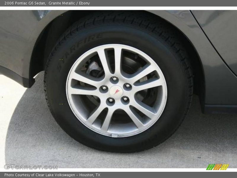 Granite Metallic / Ebony 2006 Pontiac G6 Sedan