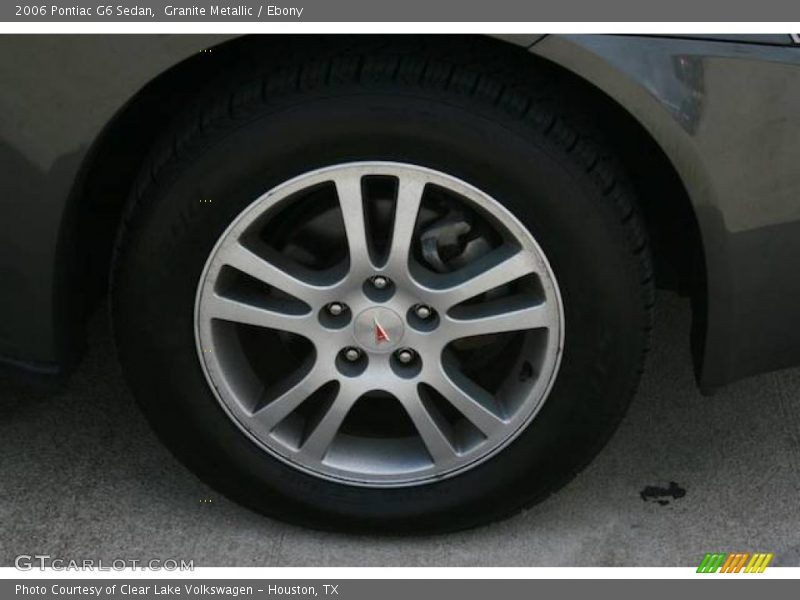 Granite Metallic / Ebony 2006 Pontiac G6 Sedan