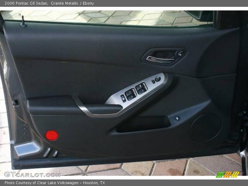 Granite Metallic / Ebony 2006 Pontiac G6 Sedan