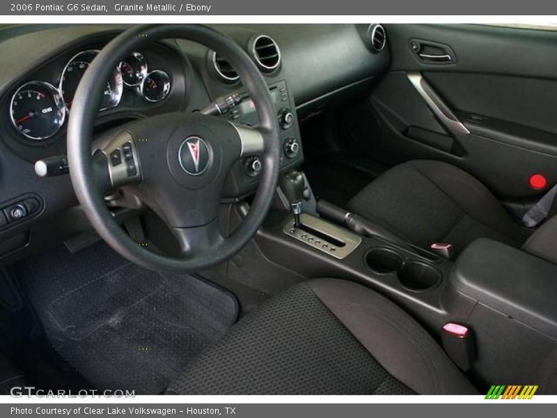 Granite Metallic / Ebony 2006 Pontiac G6 Sedan
