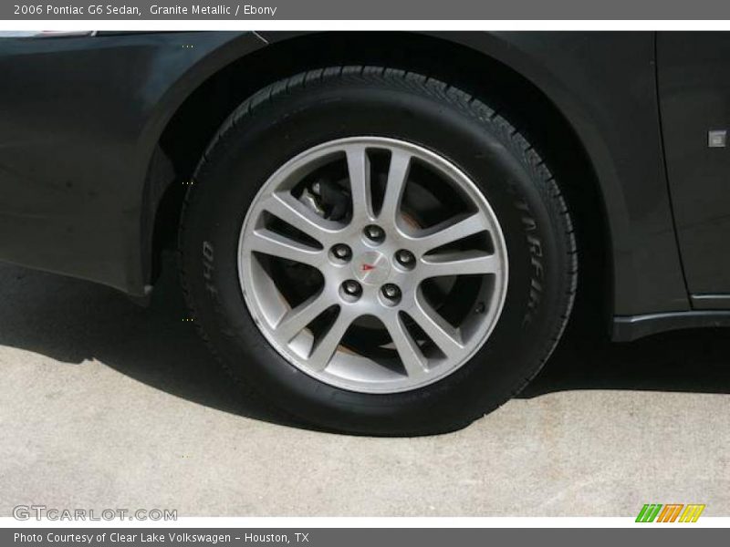 Granite Metallic / Ebony 2006 Pontiac G6 Sedan