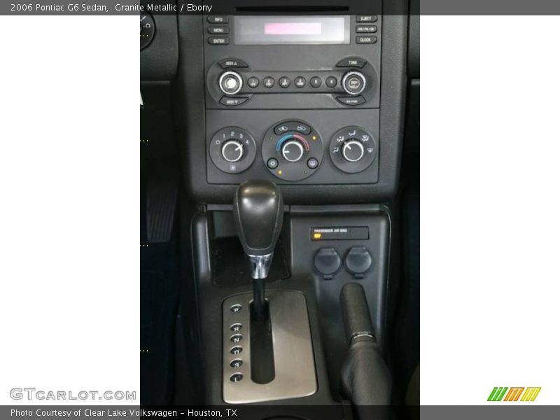 Granite Metallic / Ebony 2006 Pontiac G6 Sedan