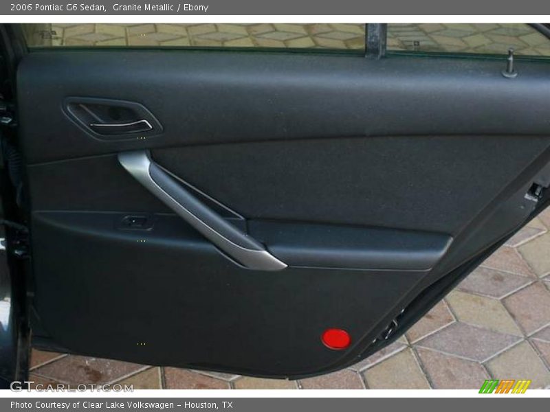 Granite Metallic / Ebony 2006 Pontiac G6 Sedan