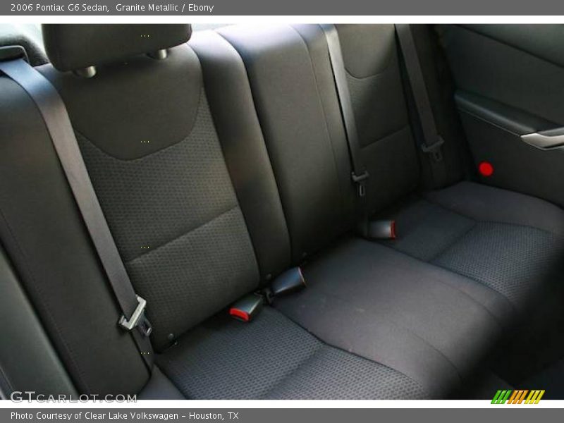Granite Metallic / Ebony 2006 Pontiac G6 Sedan