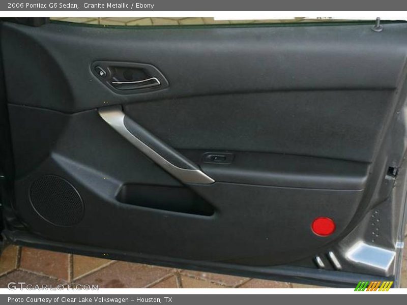 Granite Metallic / Ebony 2006 Pontiac G6 Sedan
