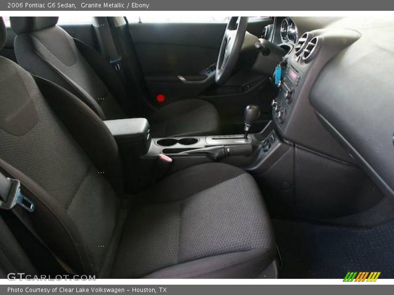 Granite Metallic / Ebony 2006 Pontiac G6 Sedan