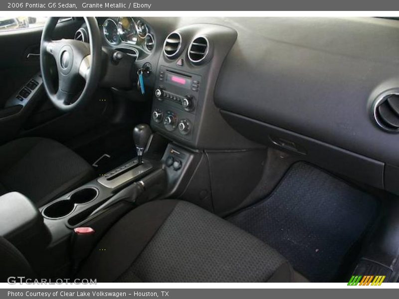 Granite Metallic / Ebony 2006 Pontiac G6 Sedan