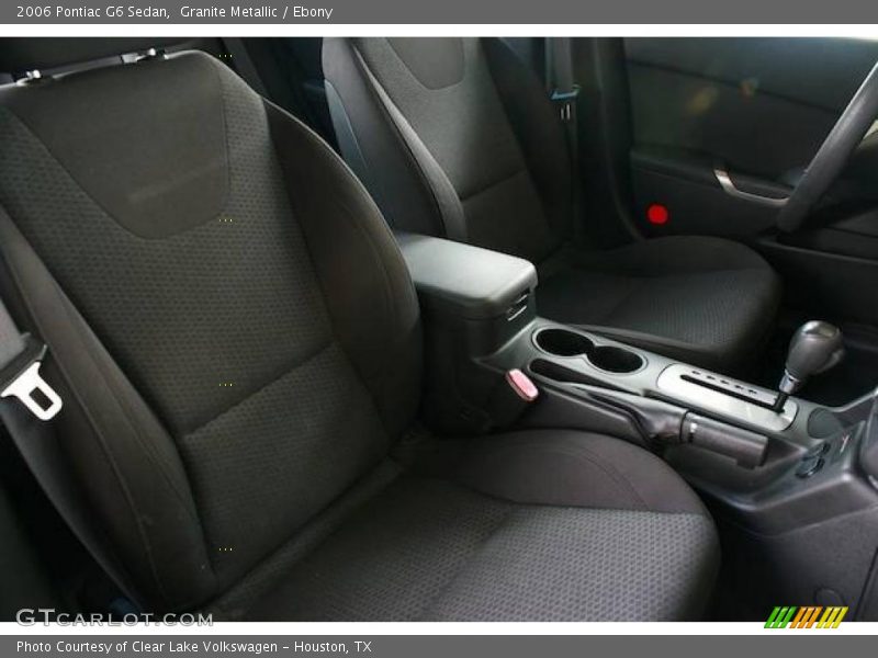 Granite Metallic / Ebony 2006 Pontiac G6 Sedan