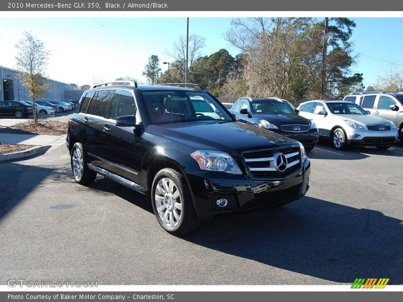 Black / Almond/Black 2010 Mercedes-Benz GLK 350