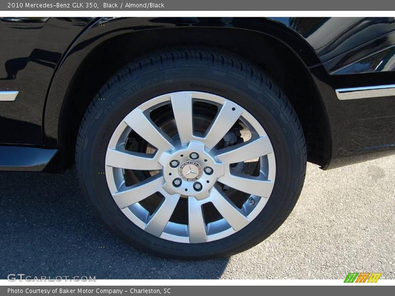 Black / Almond/Black 2010 Mercedes-Benz GLK 350