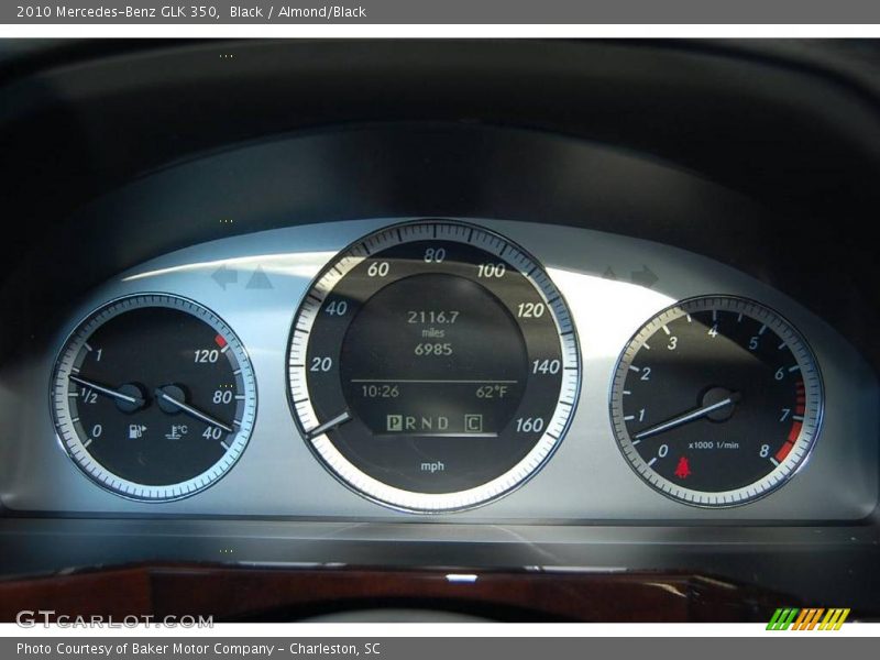 Black / Almond/Black 2010 Mercedes-Benz GLK 350