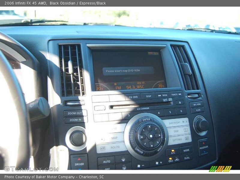 Black Obsidian / Espresso/Black 2006 Infiniti FX 45 AWD