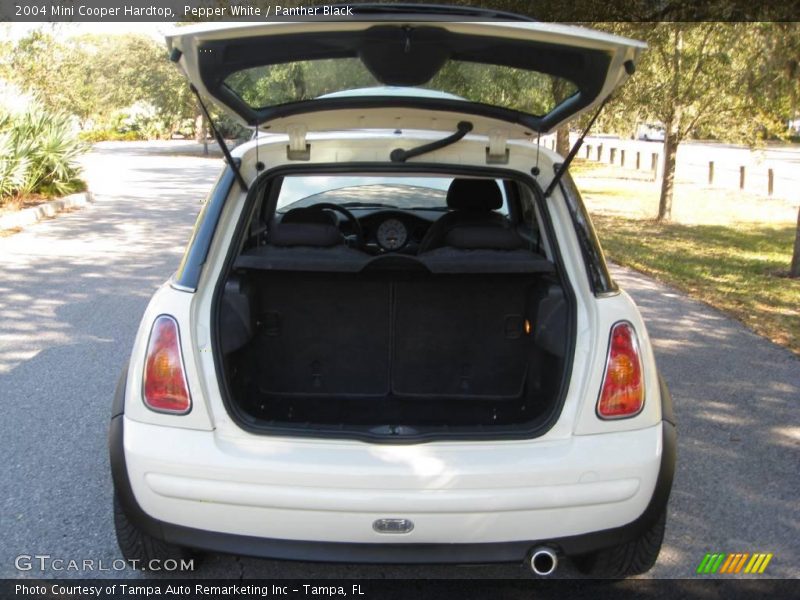 Pepper White / Panther Black 2004 Mini Cooper Hardtop