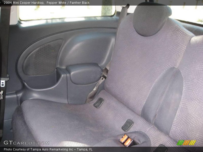 Pepper White / Panther Black 2004 Mini Cooper Hardtop