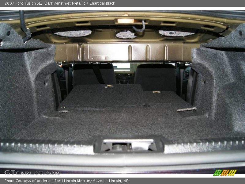 Dark Amethyst Metallic / Charcoal Black 2007 Ford Fusion SE