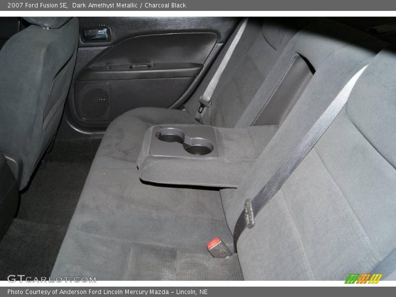 Dark Amethyst Metallic / Charcoal Black 2007 Ford Fusion SE