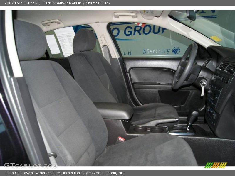 Dark Amethyst Metallic / Charcoal Black 2007 Ford Fusion SE