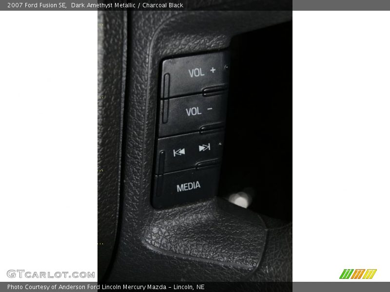 Dark Amethyst Metallic / Charcoal Black 2007 Ford Fusion SE