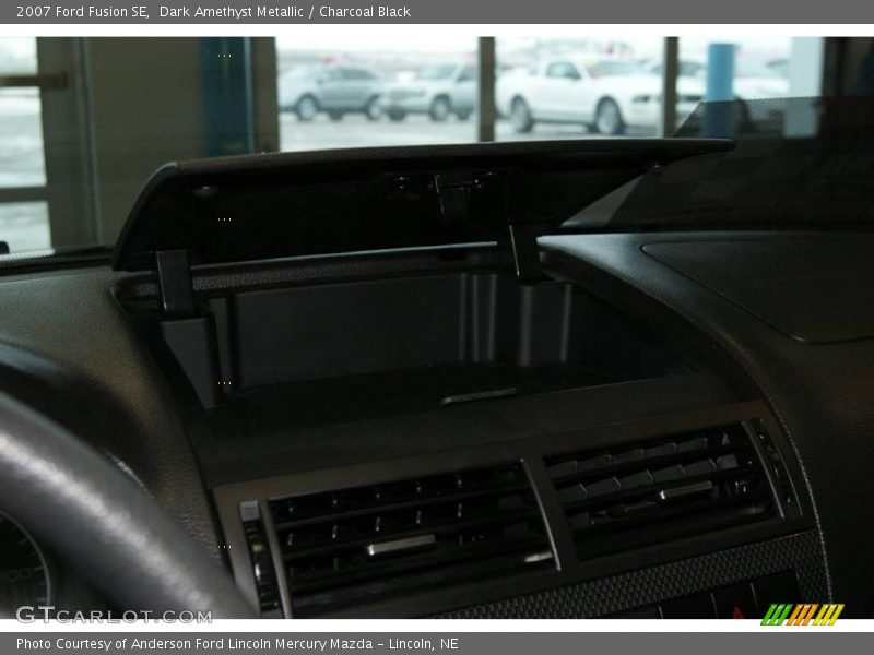 Dark Amethyst Metallic / Charcoal Black 2007 Ford Fusion SE