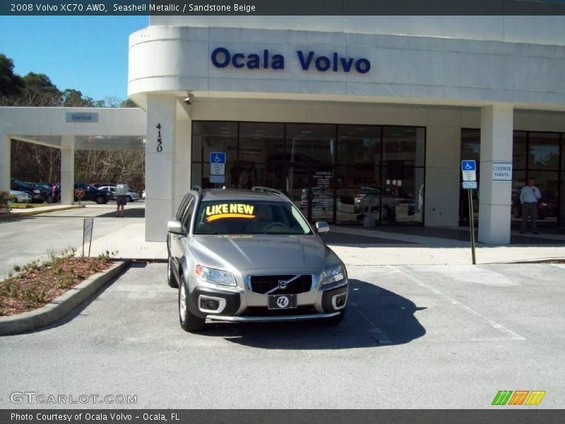 Seashell Metallic / Sandstone Beige 2008 Volvo XC70 AWD