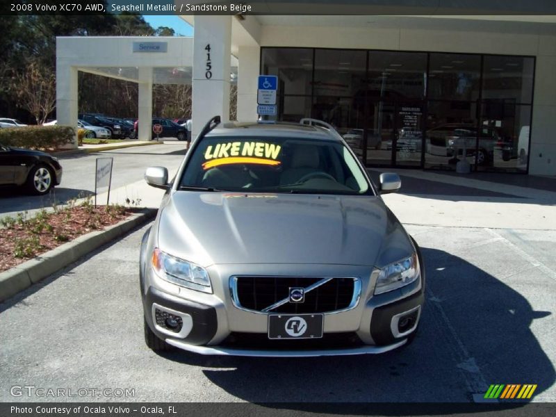 Seashell Metallic / Sandstone Beige 2008 Volvo XC70 AWD