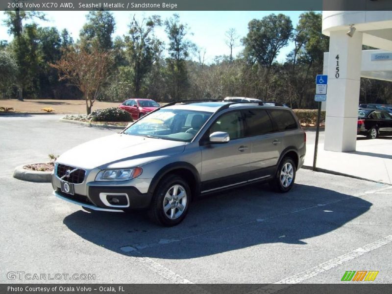 Seashell Metallic / Sandstone Beige 2008 Volvo XC70 AWD