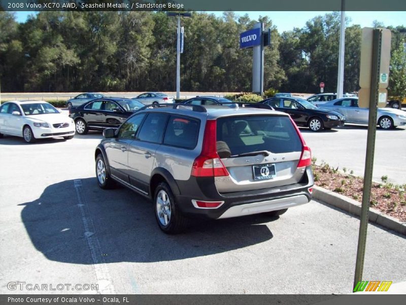 Seashell Metallic / Sandstone Beige 2008 Volvo XC70 AWD