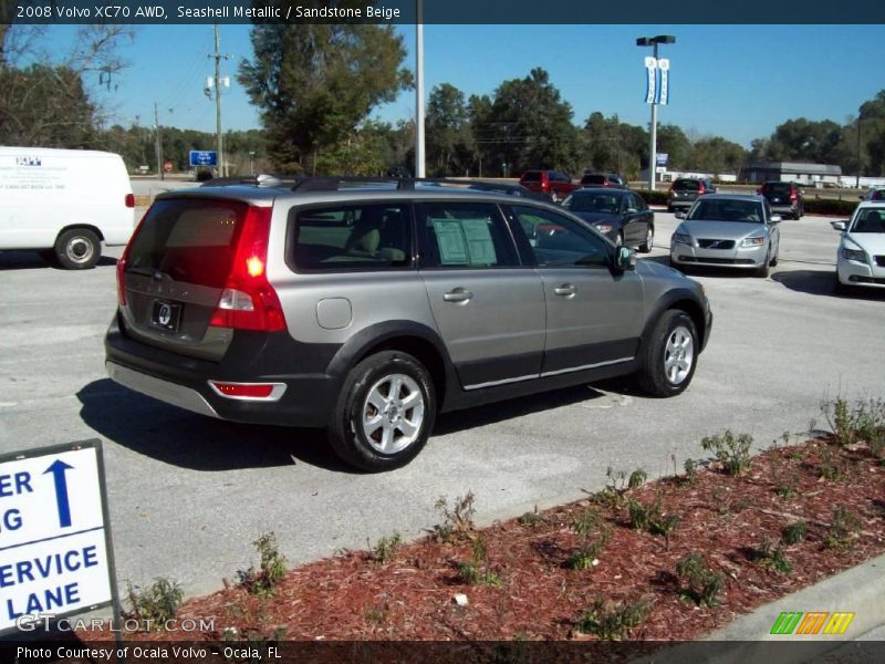 Seashell Metallic / Sandstone Beige 2008 Volvo XC70 AWD