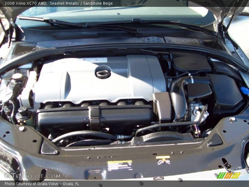 Seashell Metallic / Sandstone Beige 2008 Volvo XC70 AWD