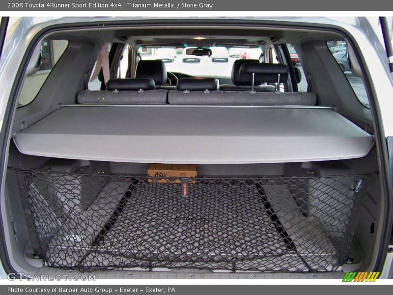 Titanium Metallic / Stone Gray 2008 Toyota 4Runner Sport Edition 4x4
