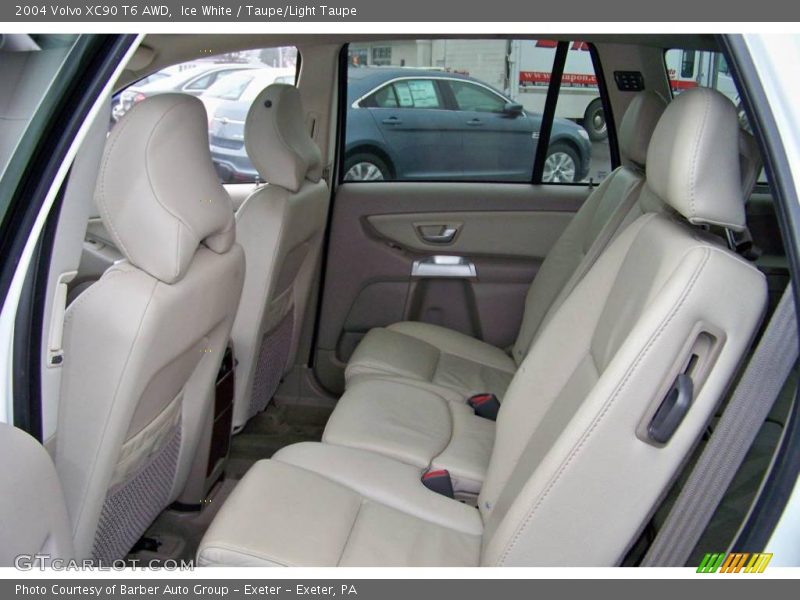 Ice White / Taupe/Light Taupe 2004 Volvo XC90 T6 AWD