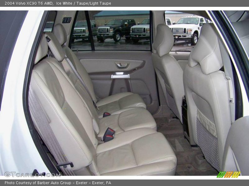 Ice White / Taupe/Light Taupe 2004 Volvo XC90 T6 AWD