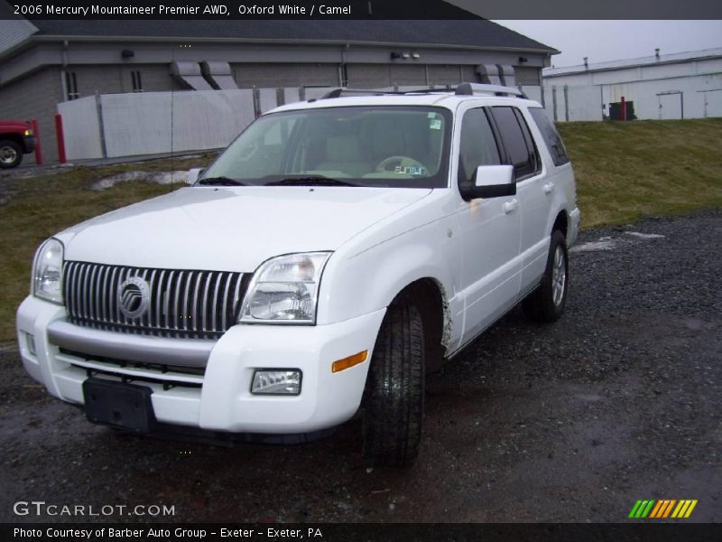 Oxford White / Camel 2006 Mercury Mountaineer Premier AWD